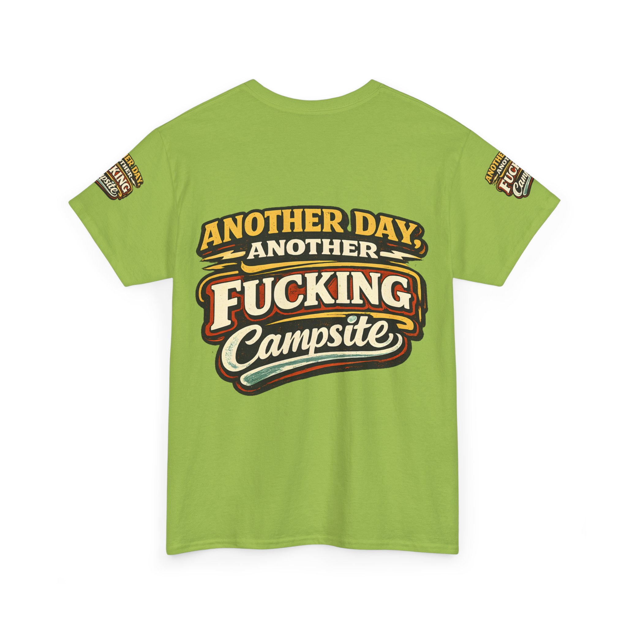 Unisex Heavy Cotton Tee — "Another Day" Design F**K-Line