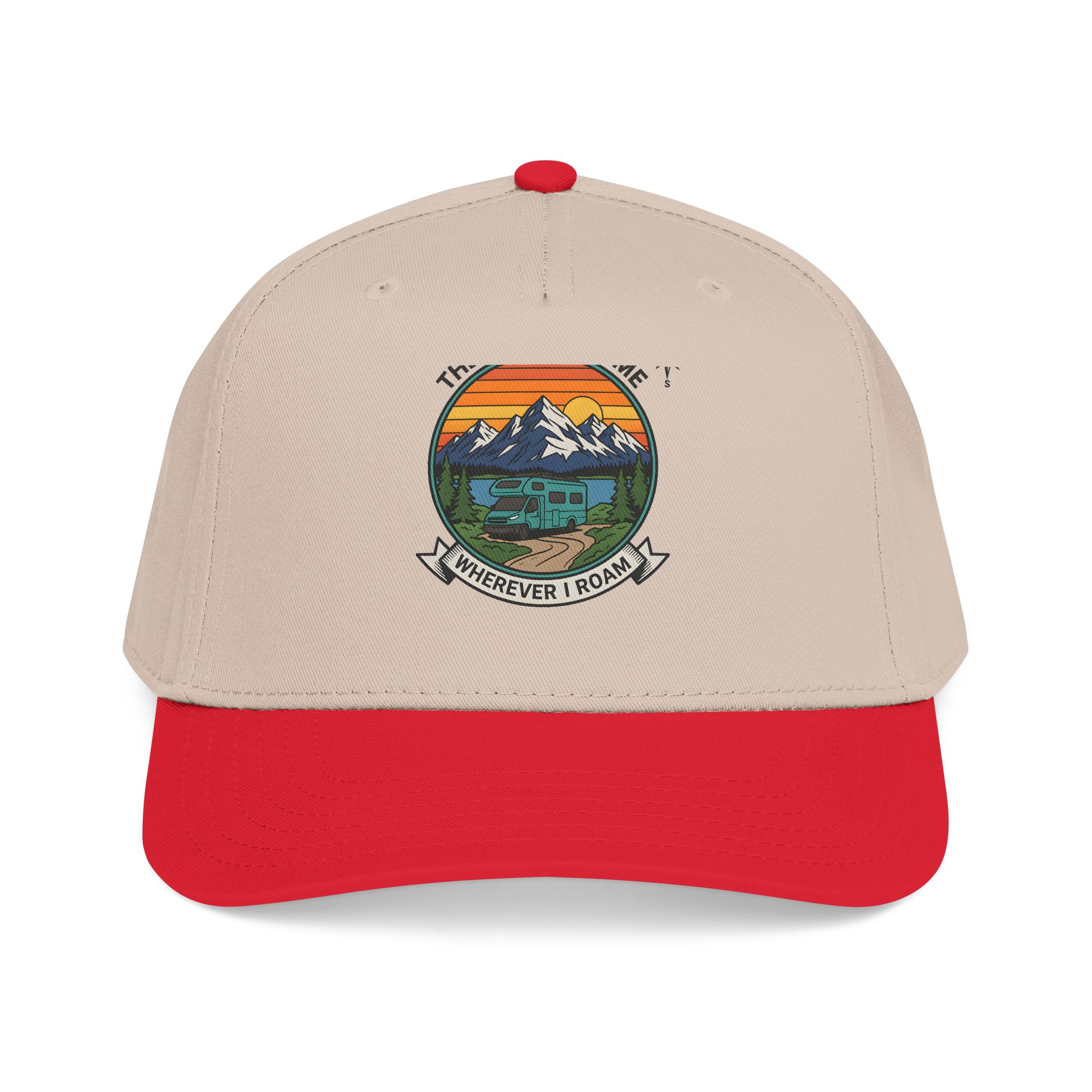 Baseball Cap — "The Road Is Home, Wherever I Roam"