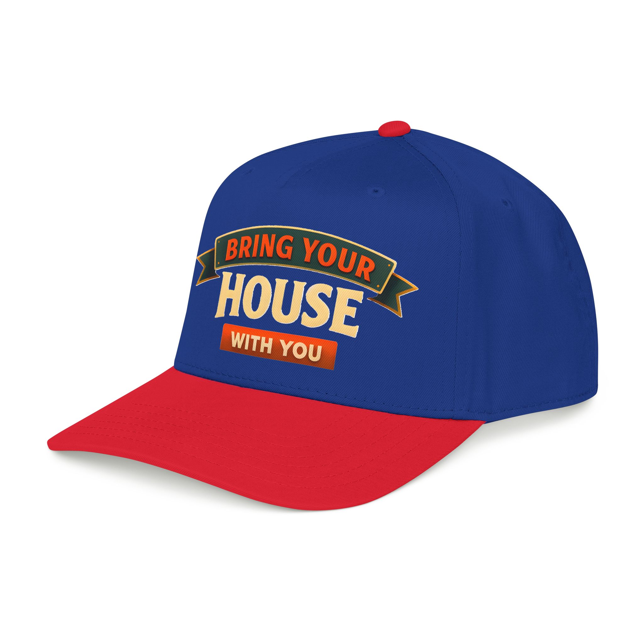 Baseball Cap - "Bring Your House With You" Design Scenic-Line