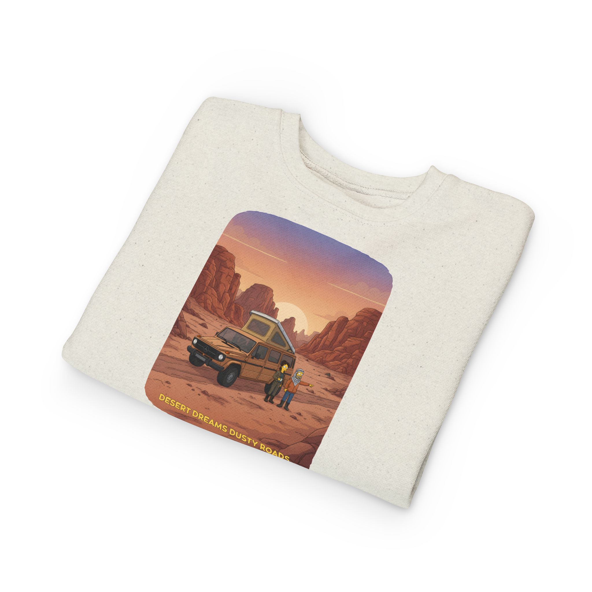 Toddler Sweatshirt - "Desert Dreams Dusty Roads" (Design Sitcom-Line)