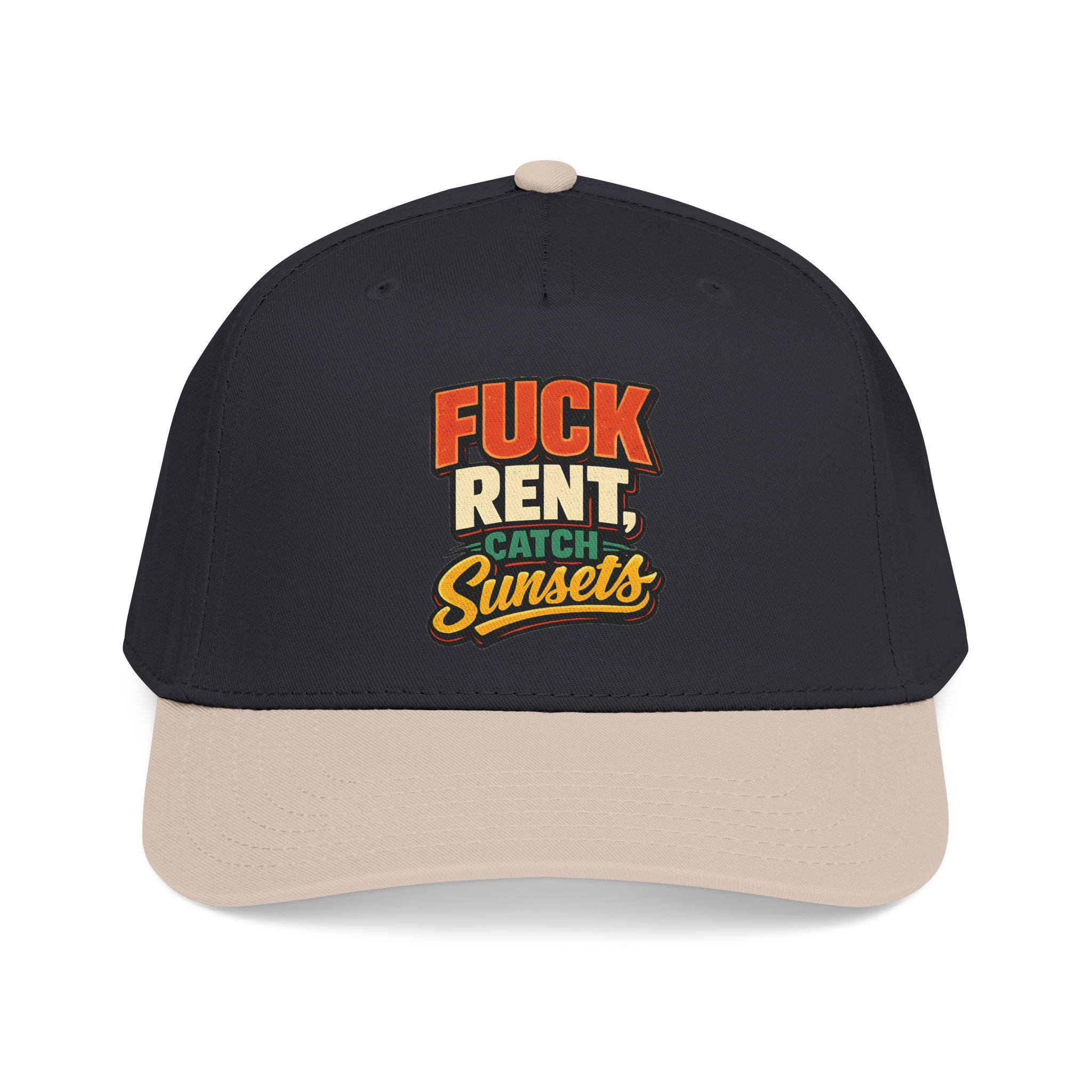 Baseball Cap - "Fuck Rent Catch Sunsets" Design F**K-Line