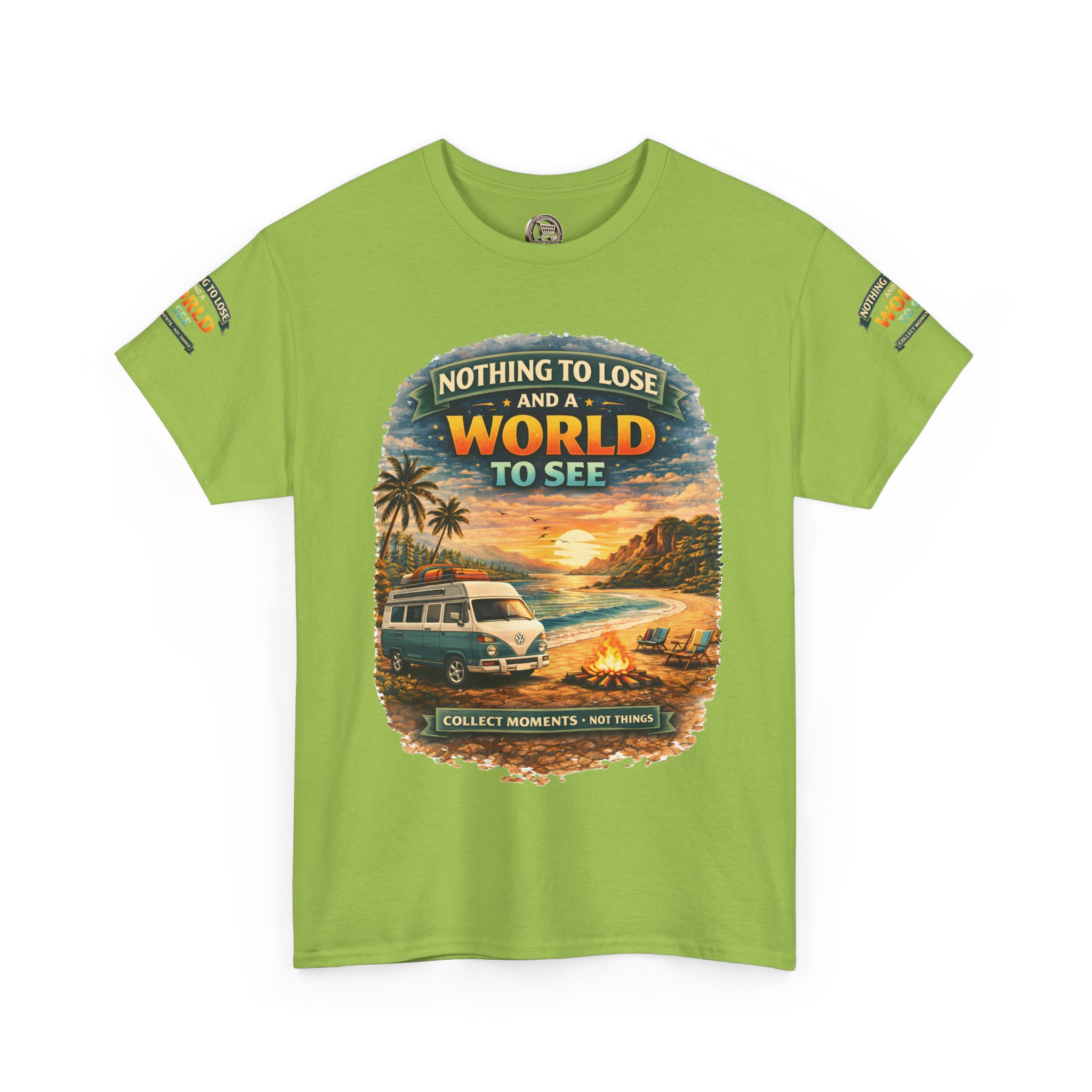 9769580712307942558_2048.jpeg Unisex Heavy Cotton Tee — "Nothing To Lose " Design Scenic-Line