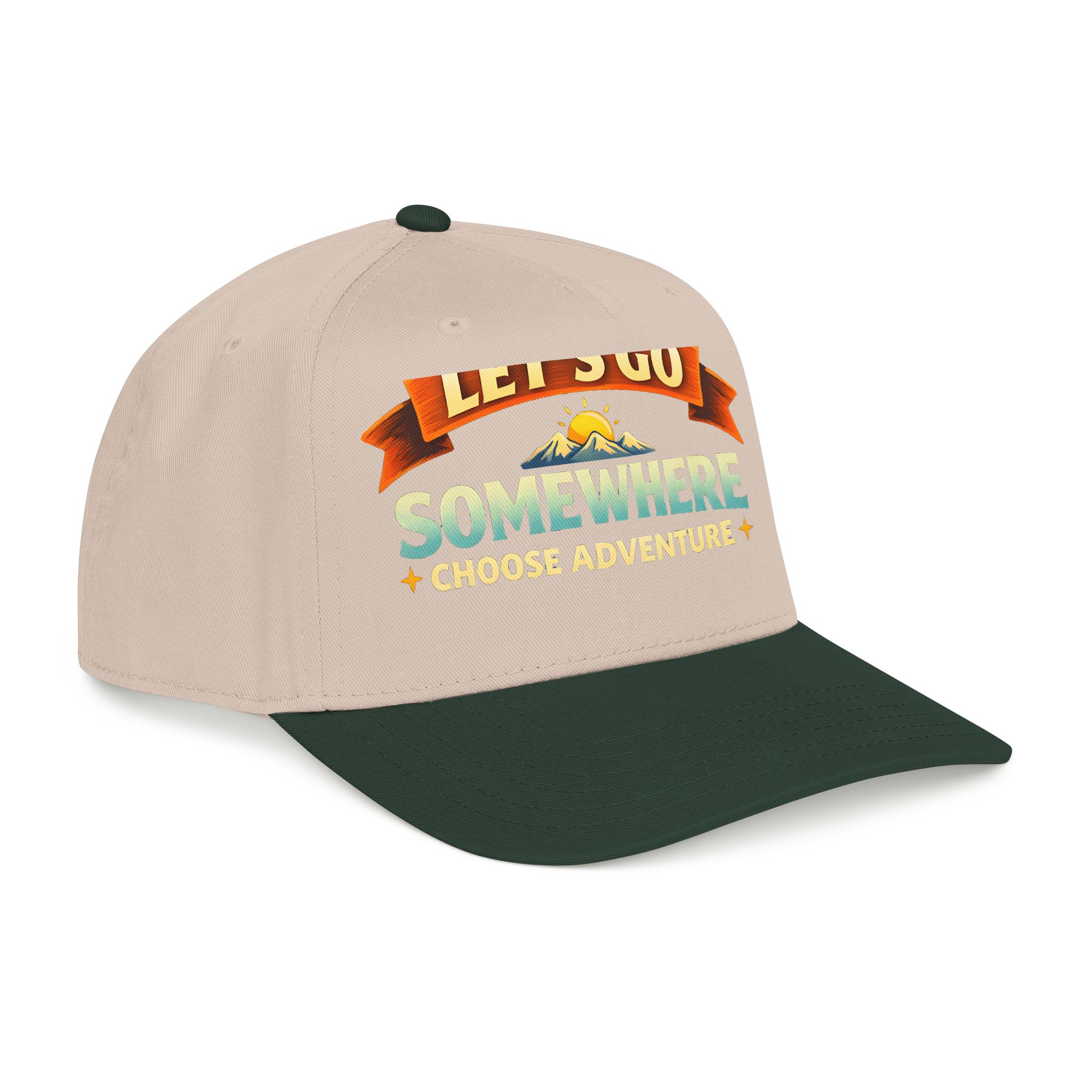 9797376705966038600_2048.jpeg Baseball Cap - "Lets Go Somewhere" Design Scenic-Line