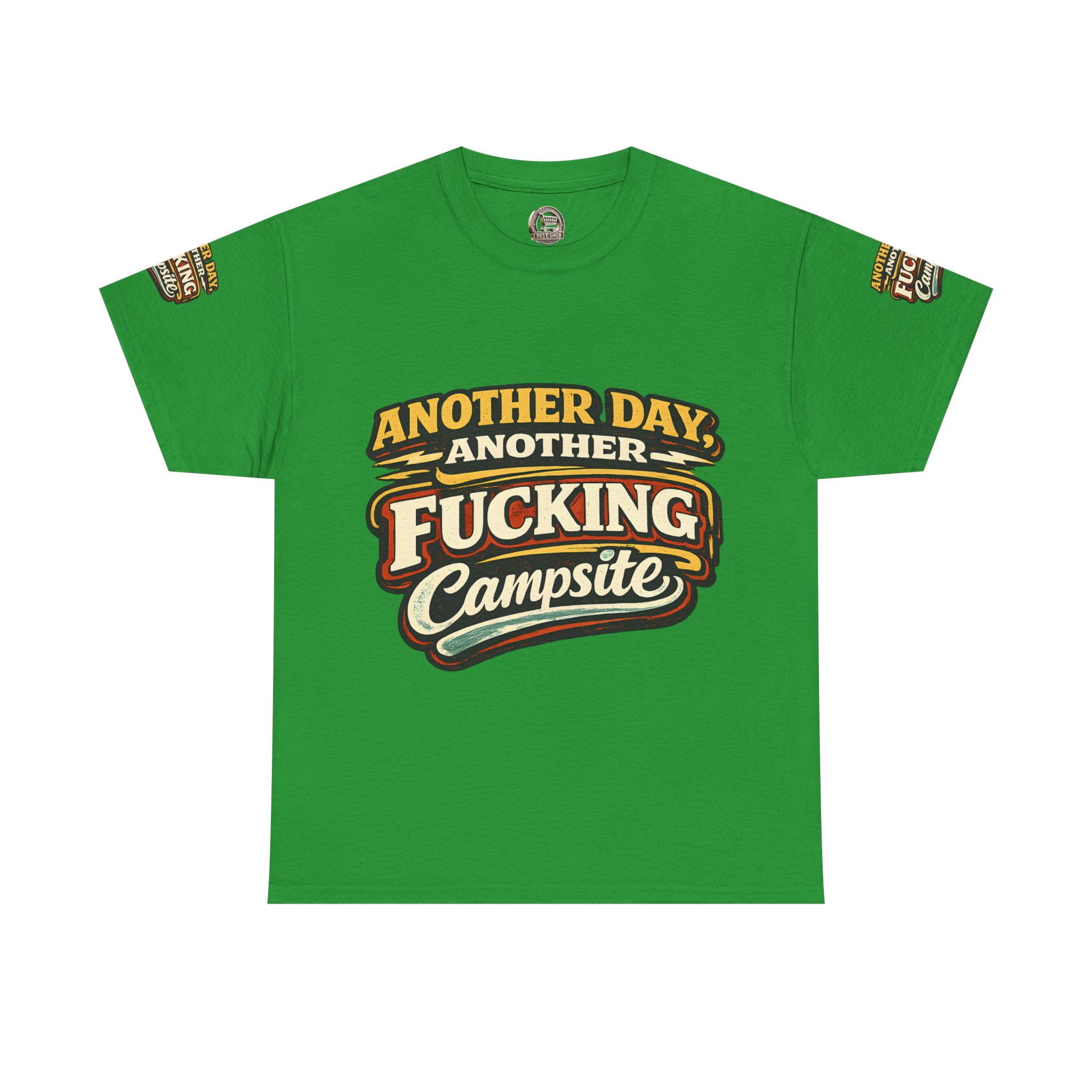 Unisex Heavy Cotton Tee — "Another Day" Design F**K-Line