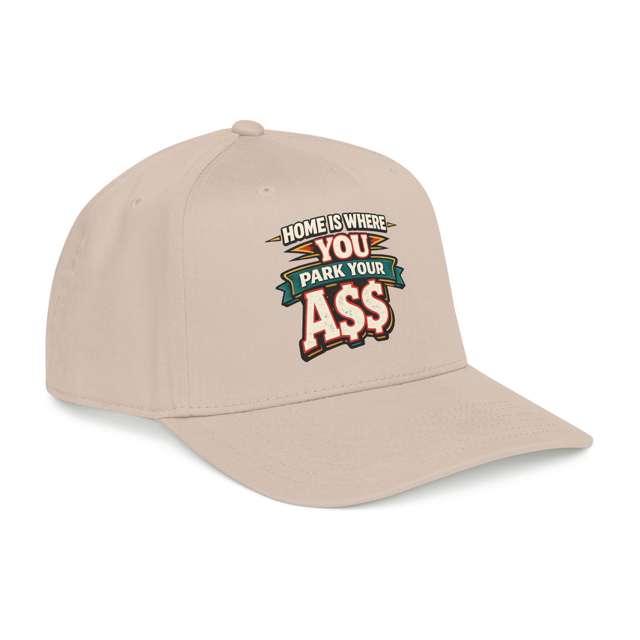 Baseball Cap - "Home Is Where You Park Your Ass" Design F**K-Line