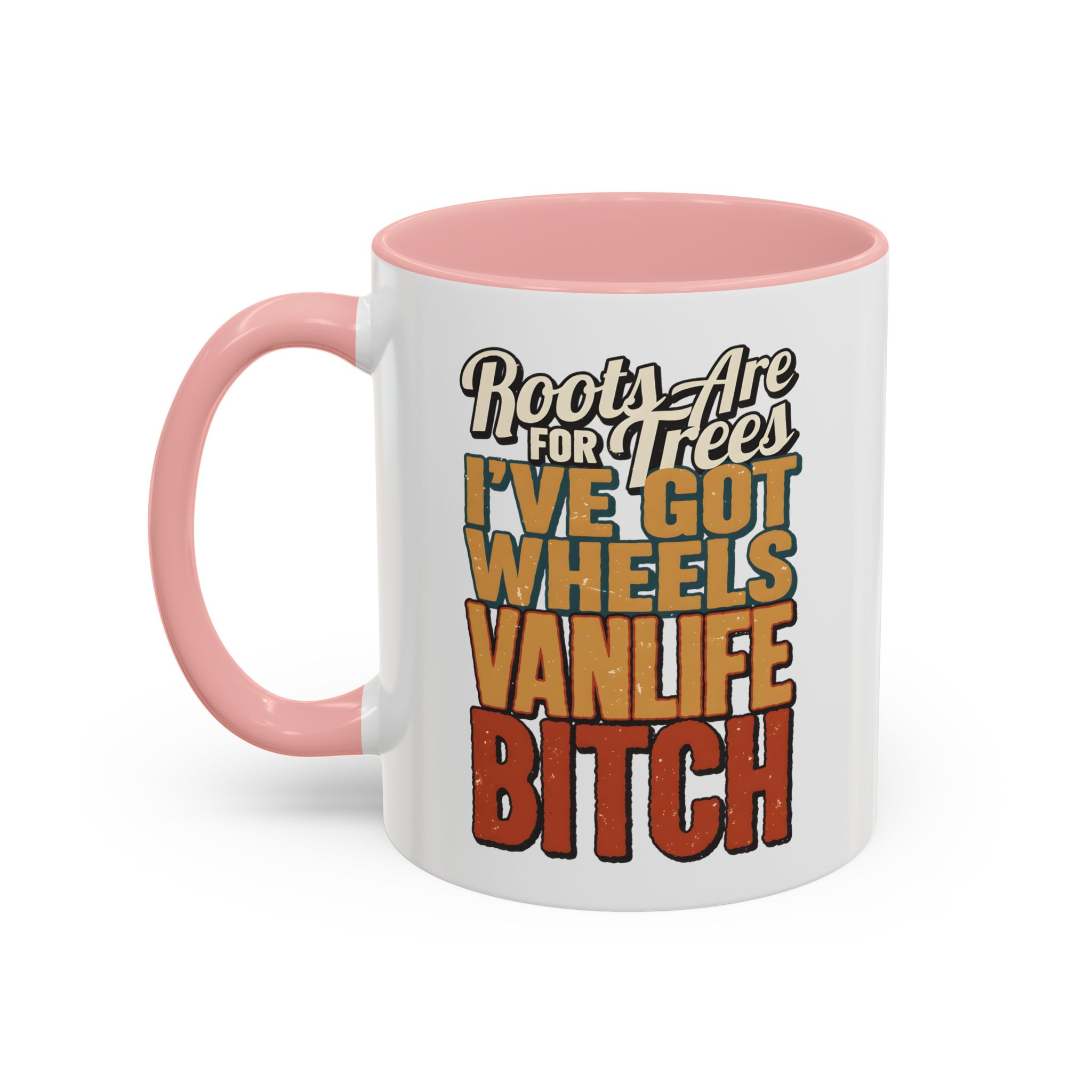 9835323725439848696_2048.jpeg Accent Coffee Mug (11, 15oz) — "Roots Are For Trees" Design F**K-Line