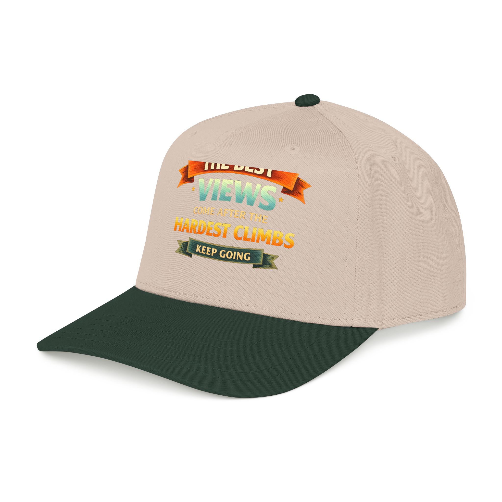 Baseball Cap - "The Best Views" Design Scenic-Line