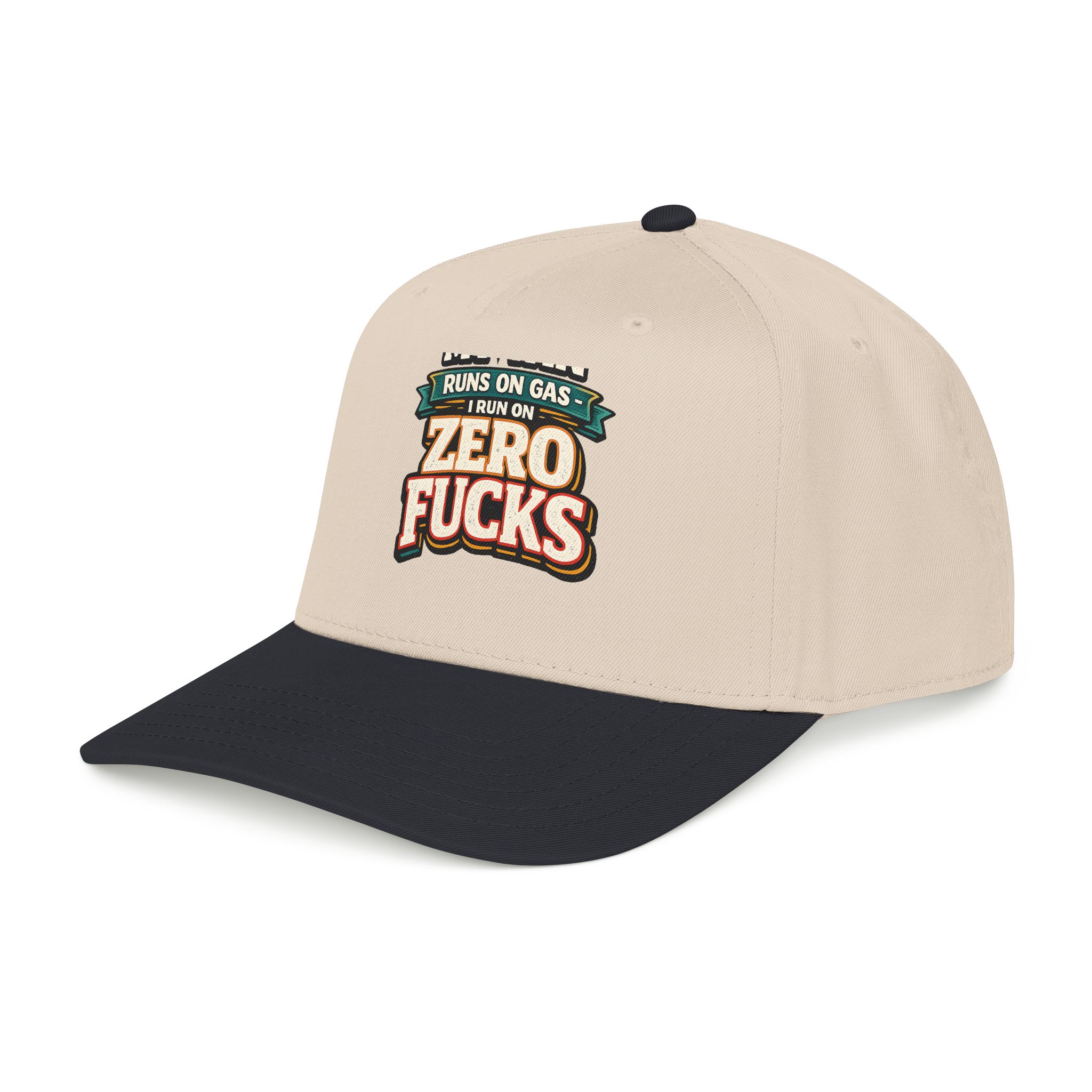 Baseball Cap - "My Van Runs On Gas" Design F**K-Line