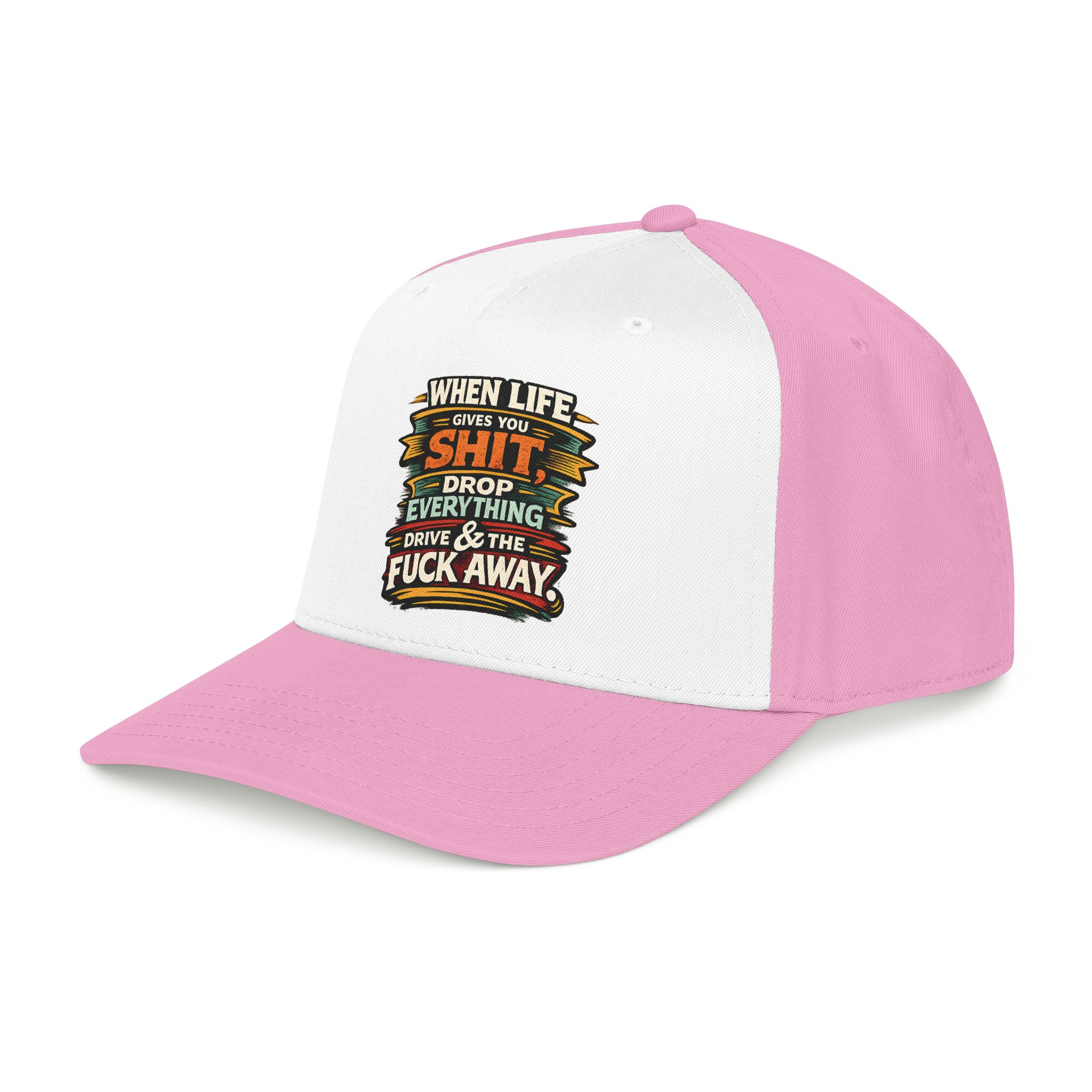 Baseball Cap - "When Live Gives You Shit" Design F**K-Line