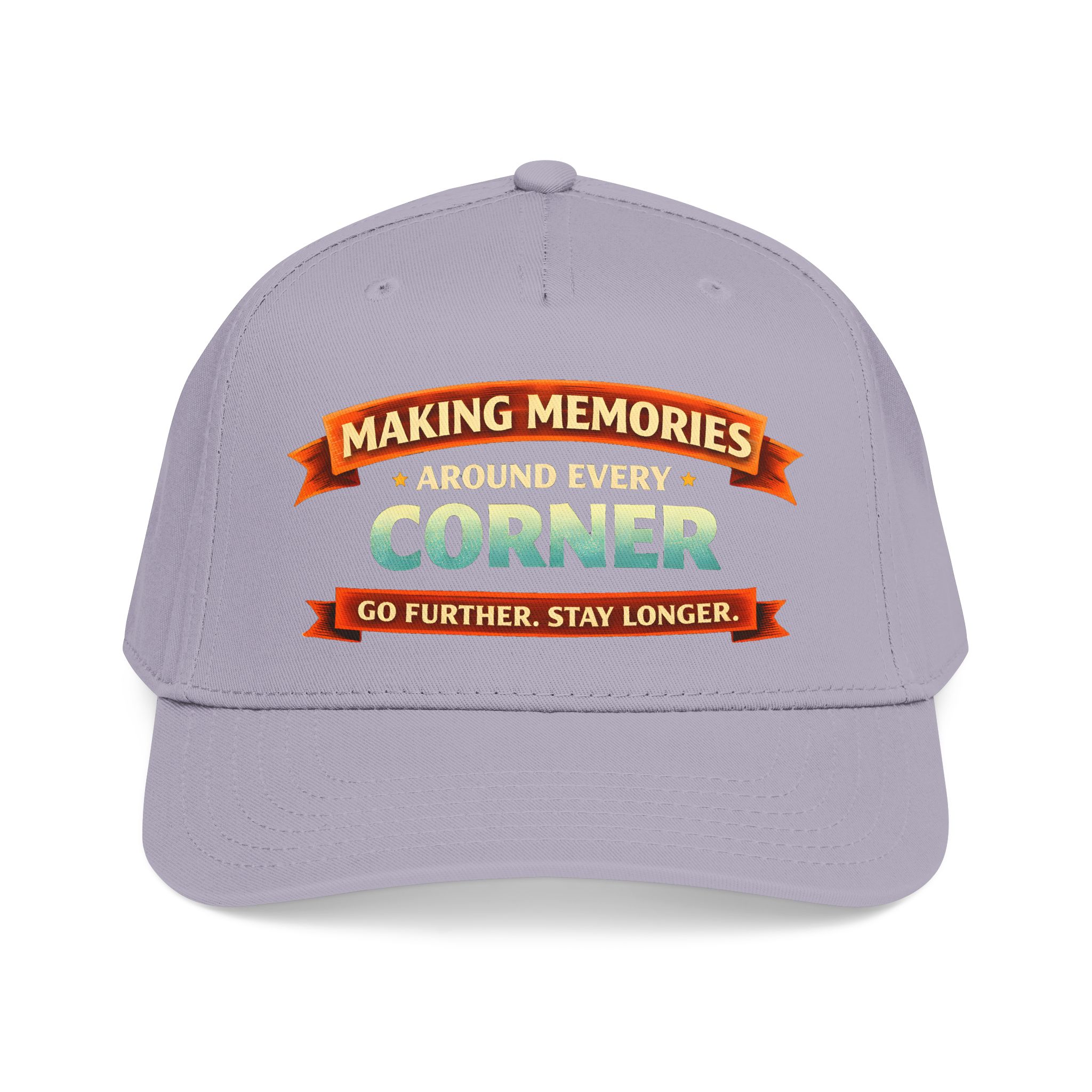 Baseball Cap - "Making Memories Around Every Corner" Design Scenic-Line