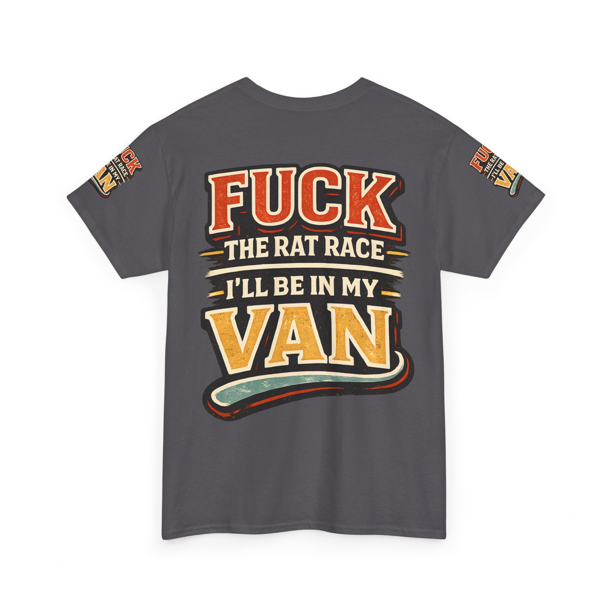 989629973918484976_2048.jpeg Unisex Heavy Cotton Tee — "Fuck The Rat Race" Design F**K-Line