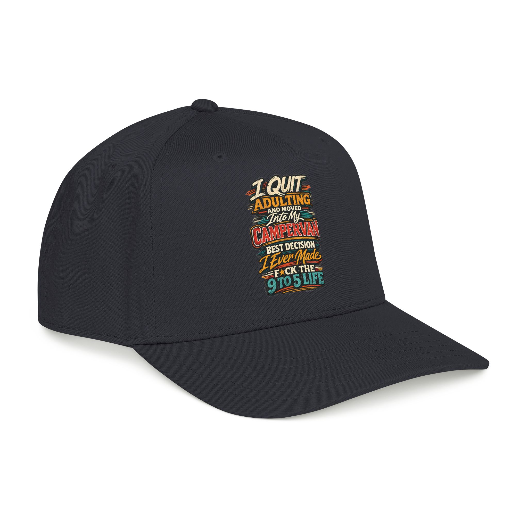 9928323259034633806_2048-3.jpeg Baseball Cap - "I Quit Adulting" Design F**K-Line