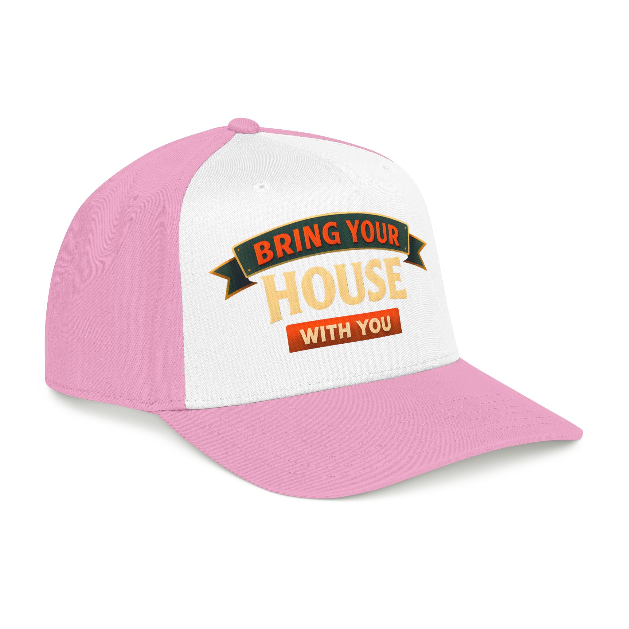 Baseball Cap - "Bring Your House With You" Design Scenic-Line