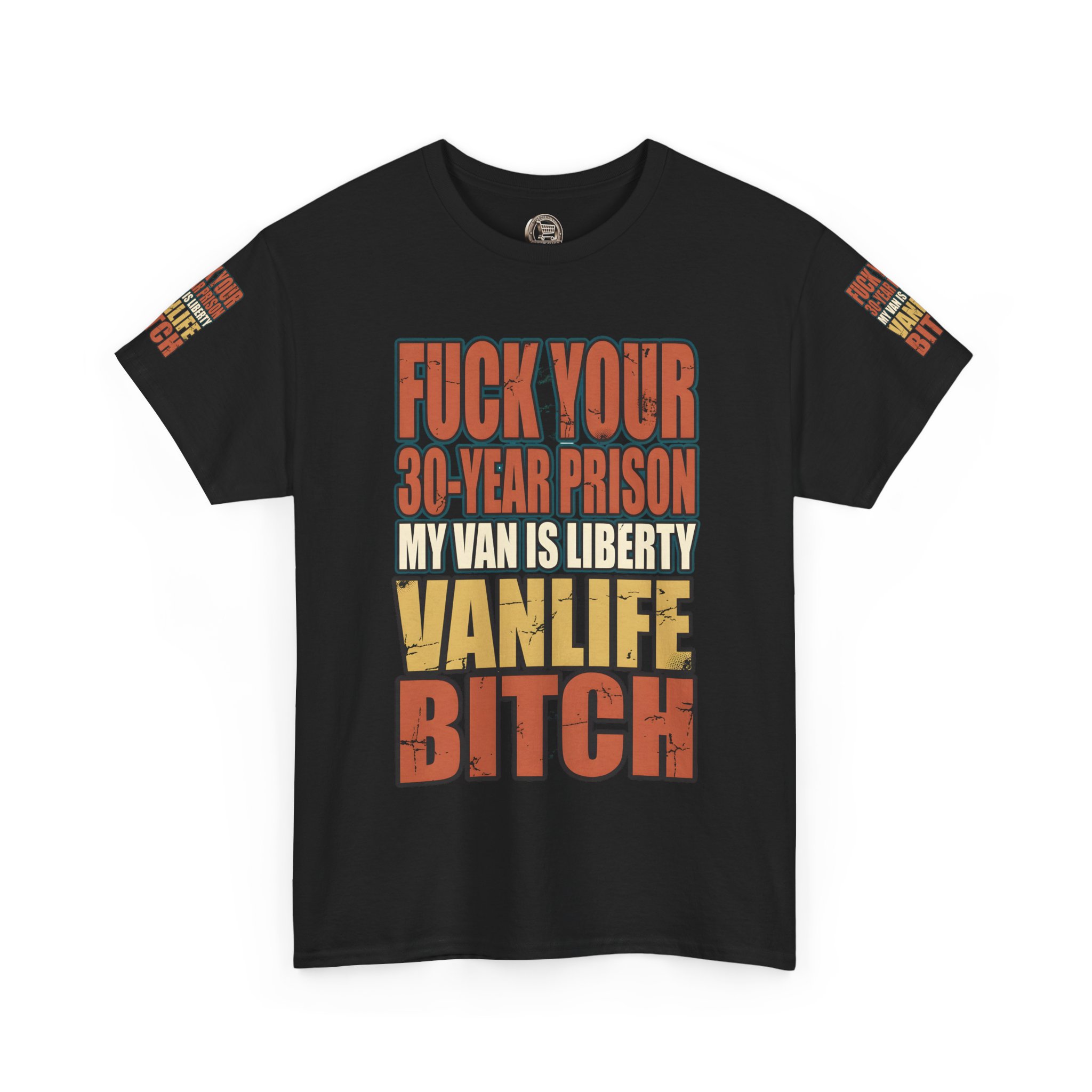 Unisex Heavy Cotton Tee — "Fuck Your 30 Year" Design F**K-Line