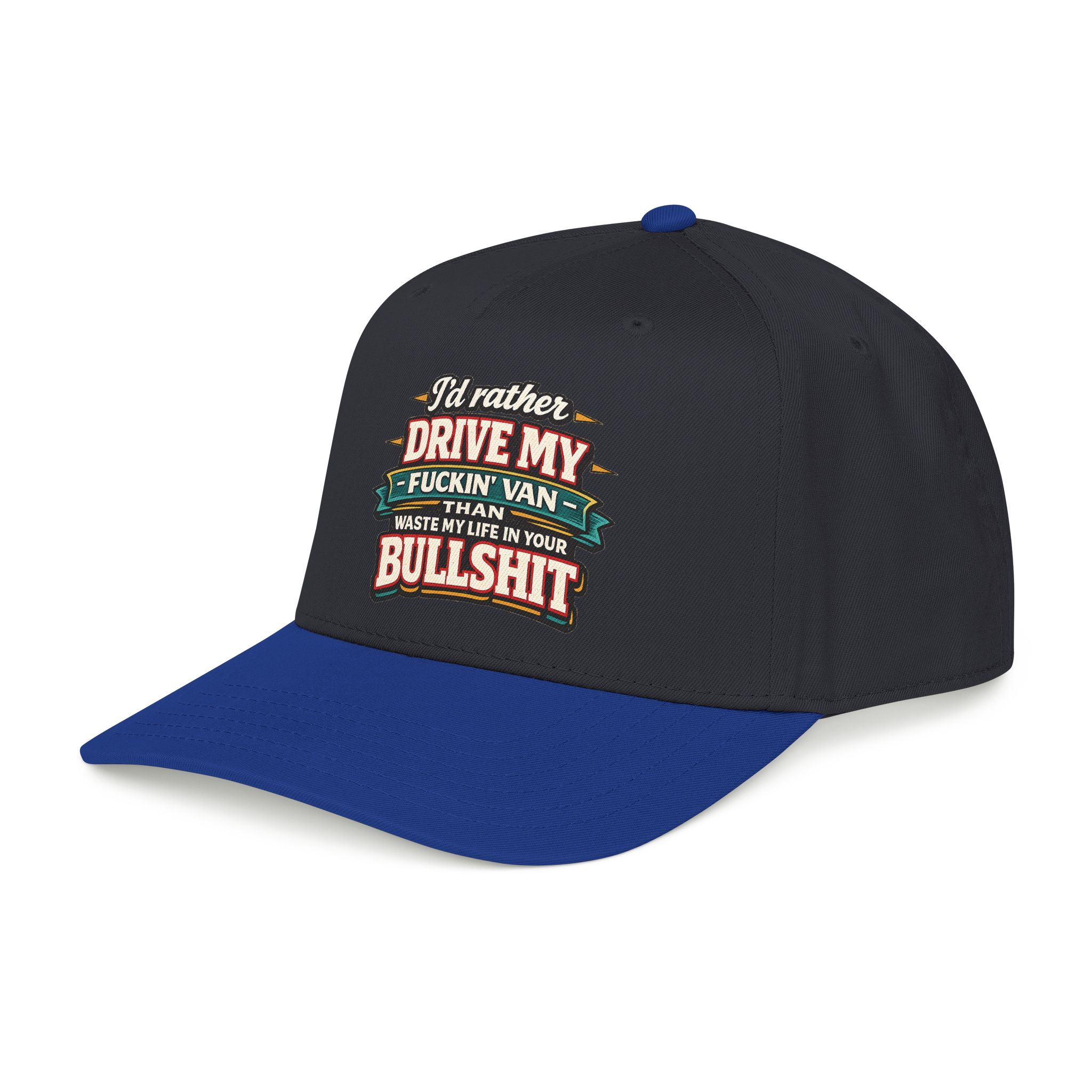 Baseball Cap - "I´d Rather Drive My Fucking Van" Design F**K-Line
