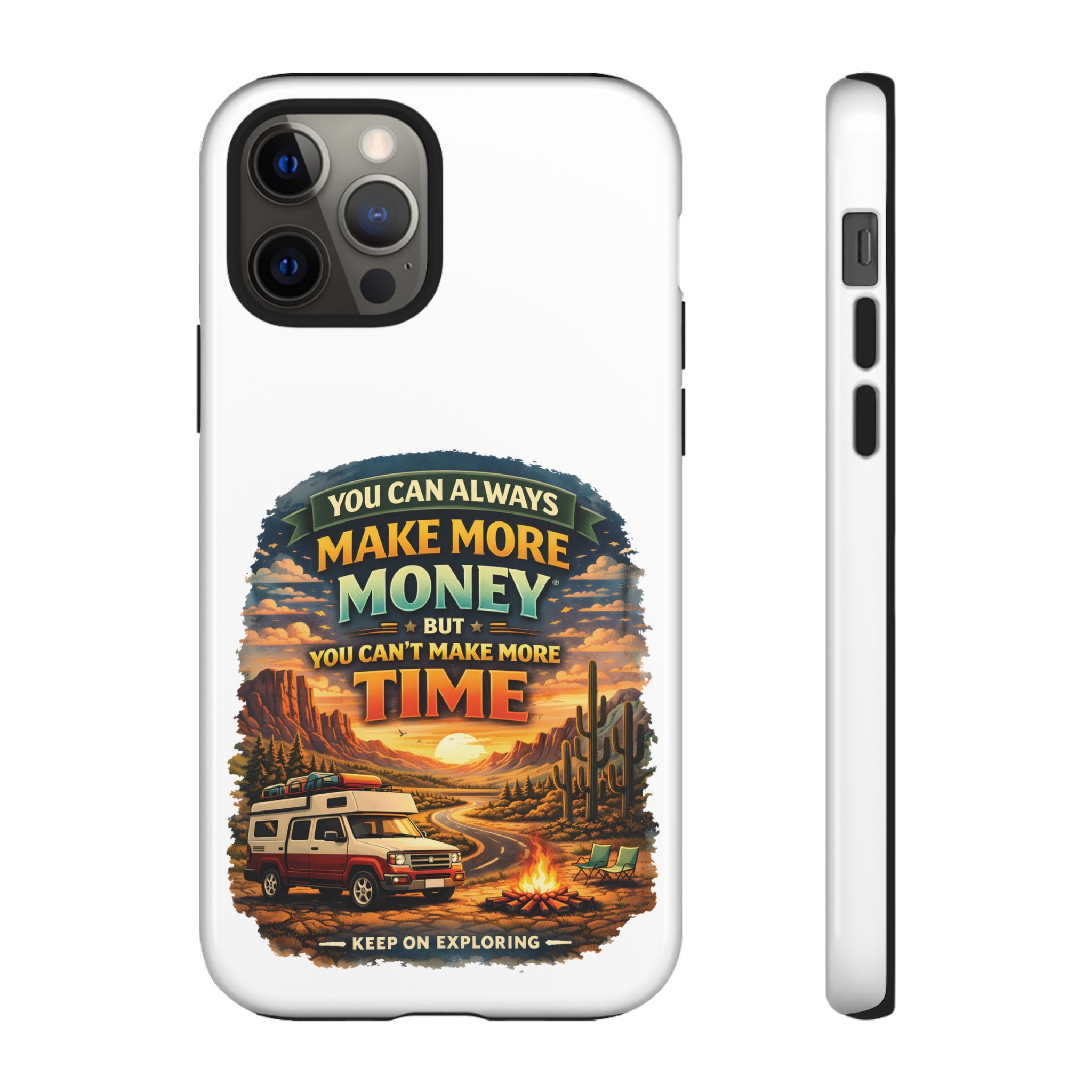 Phone Case — "You Can Always Make Money" (Design Scenic-Line)