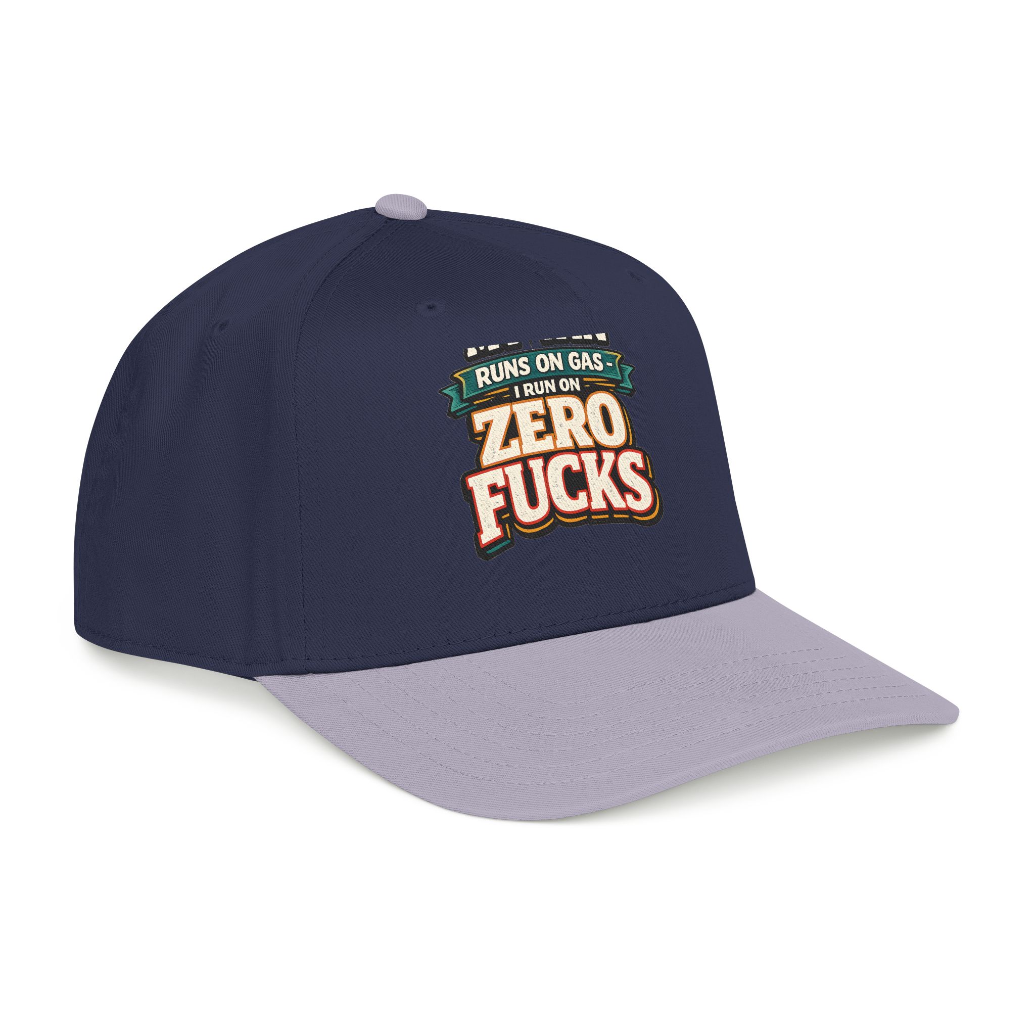 Baseball Cap - "My Van Runs On Gas" Design F**K-Line