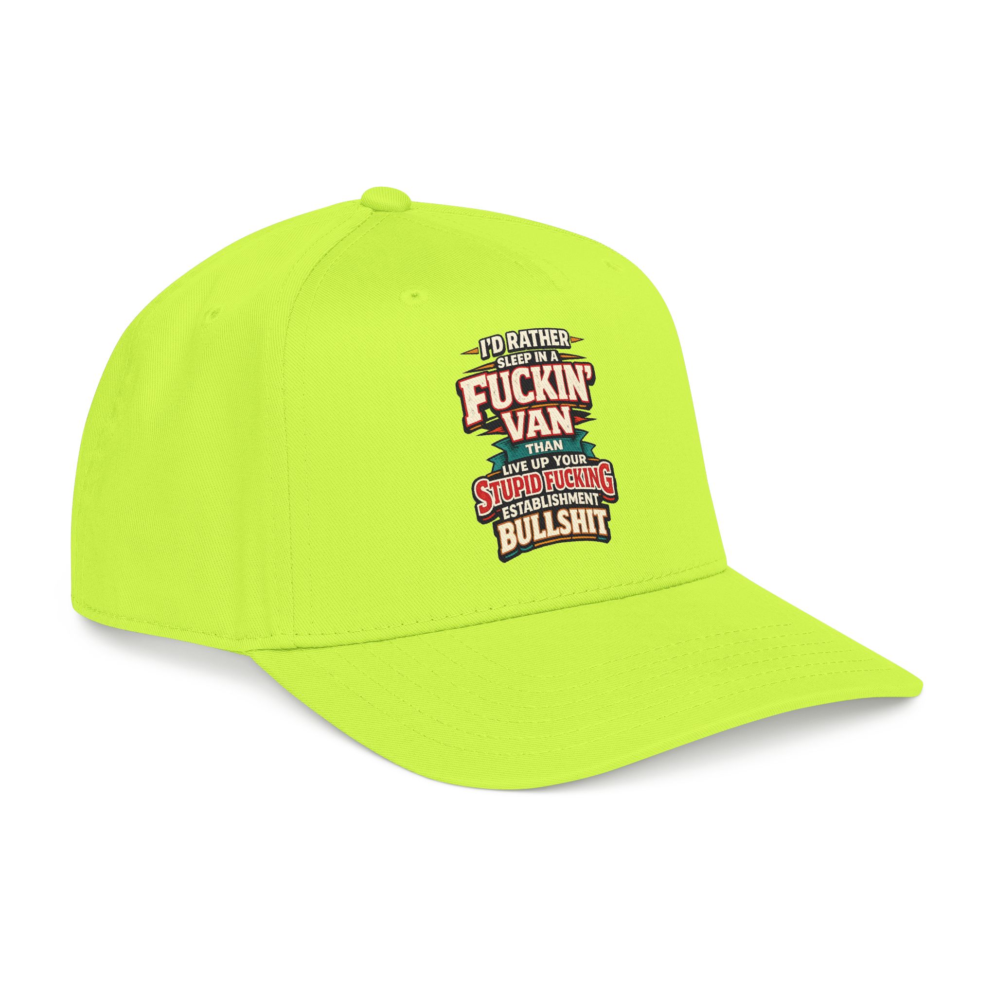 Baseball Cap - "I´d Rather Sleep in A Fucking Van" Design F**K-Line