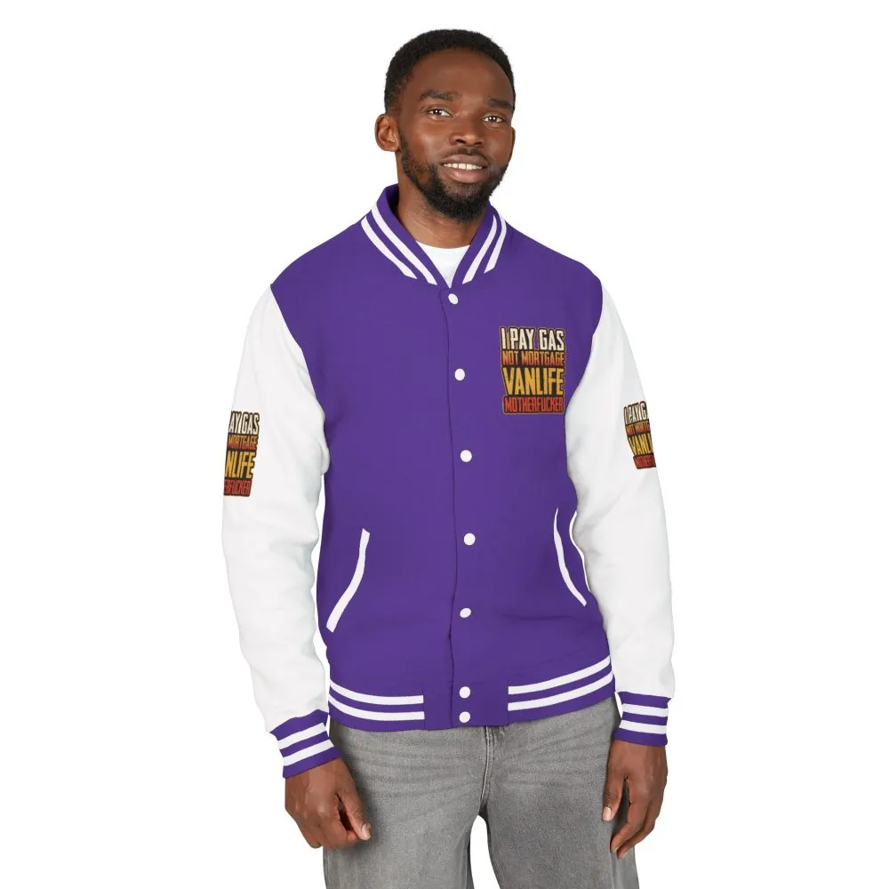 13116277235013136604_2048.jpeg Unisex Heavyweight Letterman Jacket — "I Pay Gas Not Mortgage" Design F**K-Line