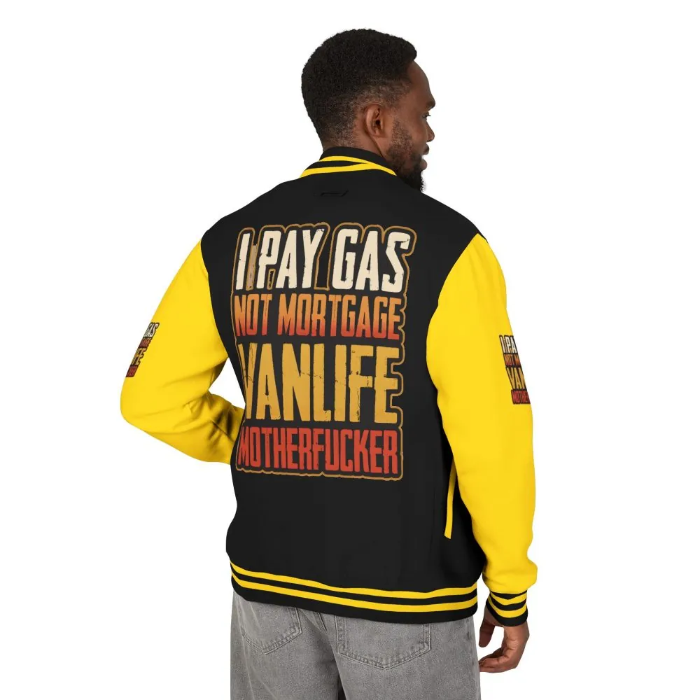 15228413489058448967_2048.jpeg Unisex Heavyweight Letterman Jacket — "I Pay Gas Not Mortgage" Design F**K-Line