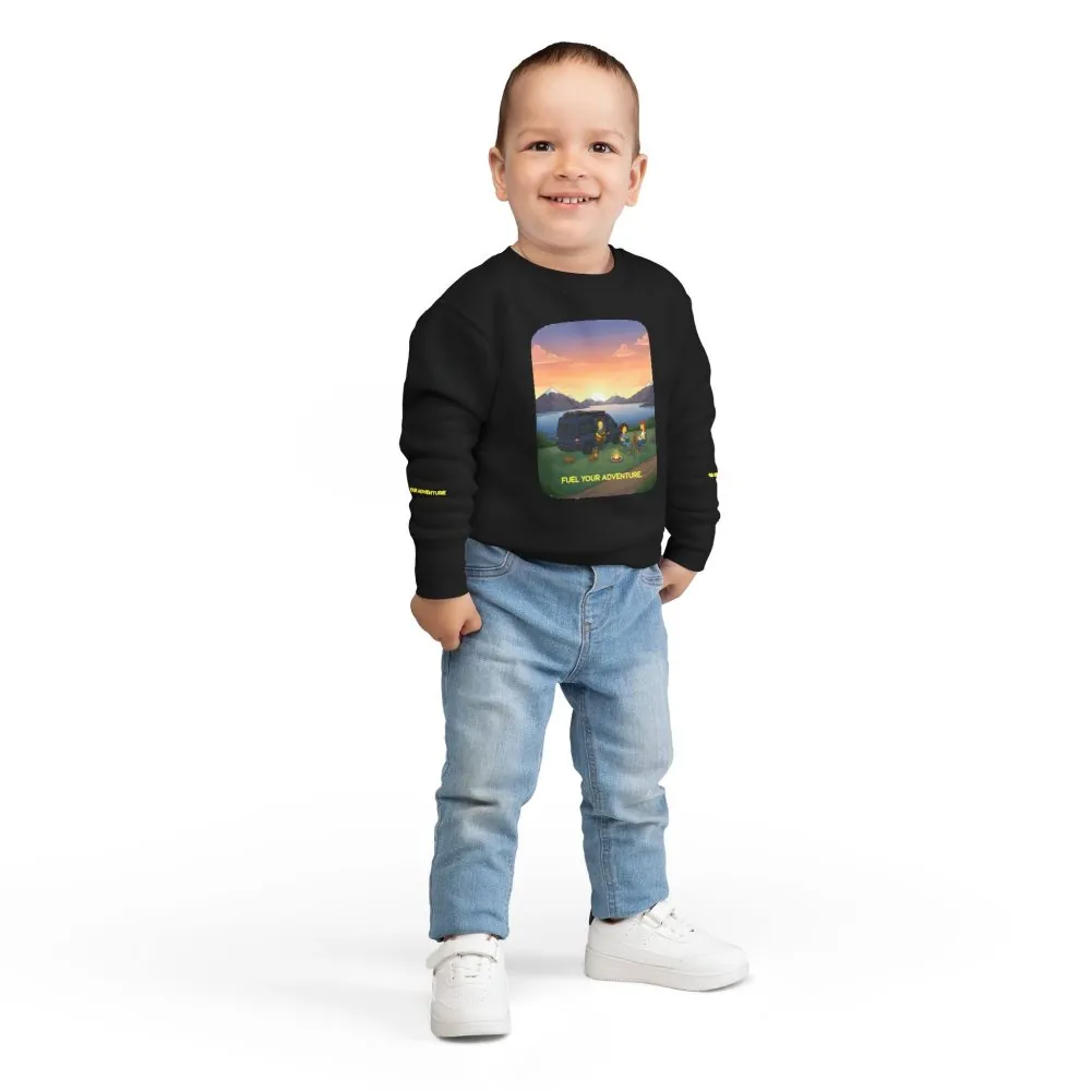 16866541407887126373_2048.jpeg Toddler Sweatshirt - "Fuel Your Adventure" (Design Sitcom-Line)
