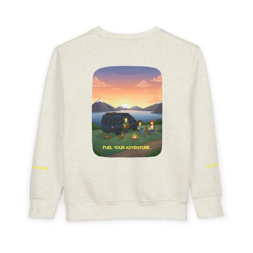5550825838159742400_2048.jpeg Toddler Sweatshirt - "Fuel Your Adventure" (Design Sitcom-Line)