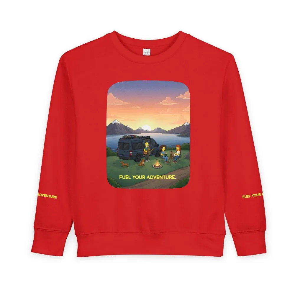 8463769971417123043_2048.jpeg Toddler Sweatshirt - "Fuel Your Adventure" (Design Sitcom-Line)