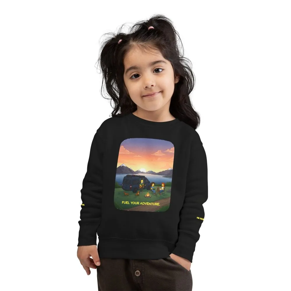 8815162336707724664_2048.jpeg Toddler Sweatshirt - "Fuel Your Adventure" (Design Sitcom-Line)