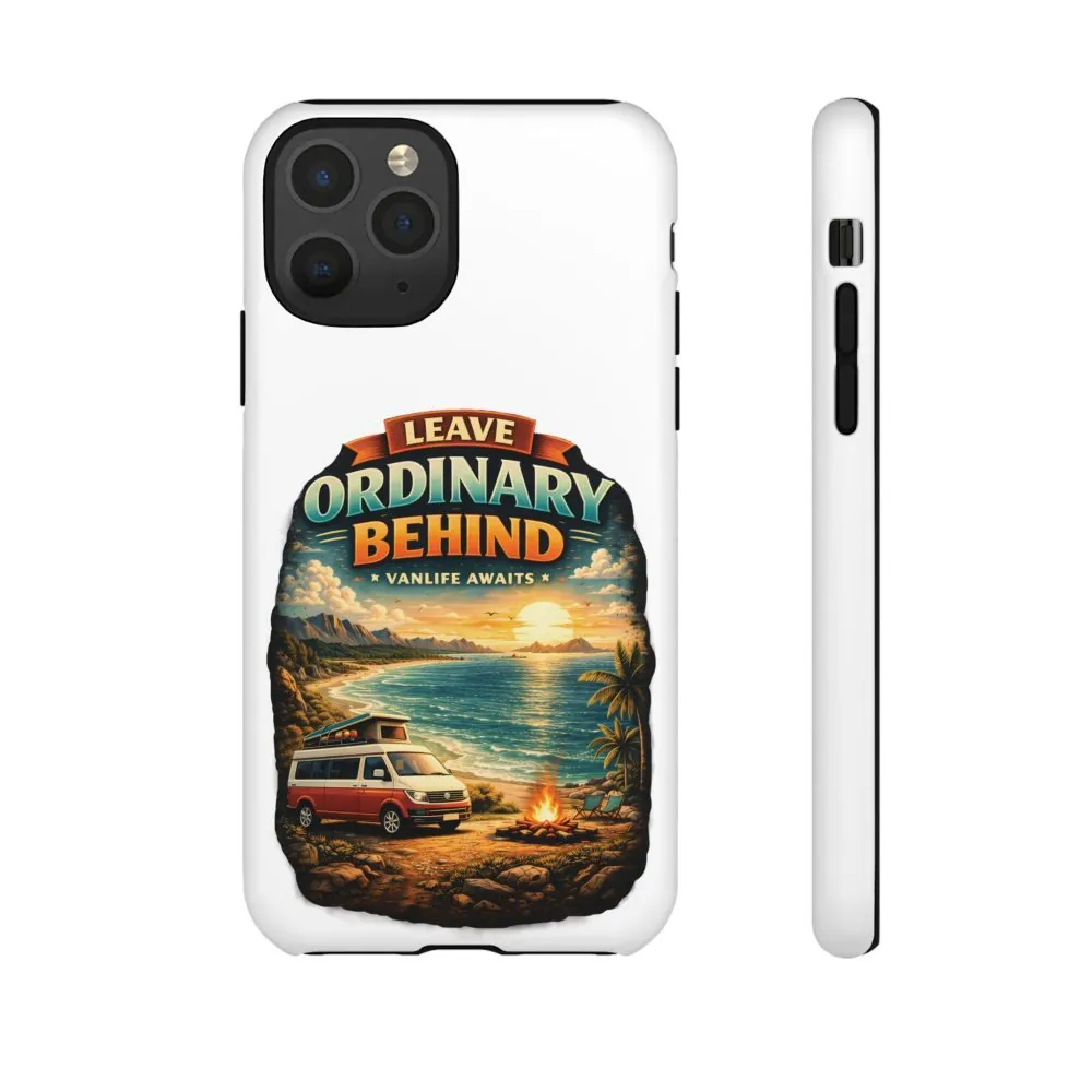 Phone Case — "Leave Ordinary Behind" (Design Scenic-Line)