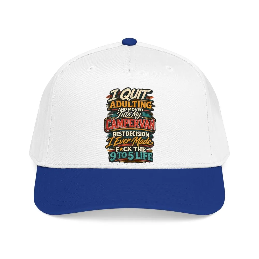 Baseball Cap - "I Quit Adulting" Design F**K-Line