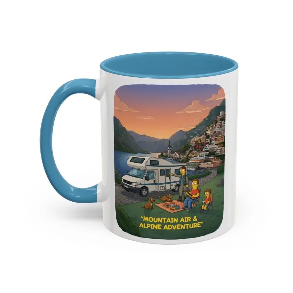 10078083580537204940_2048.jpeg Accent Coffee Mug (11, 15oz) — "Mountain Air-Alpine Adventure" Design Sitcom-Line