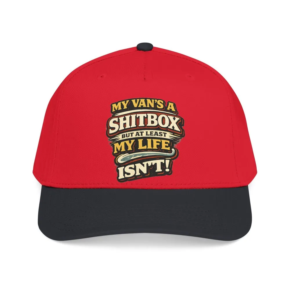 Baseball Cap - "My Van`s A Shitbox" Design F**K-Line