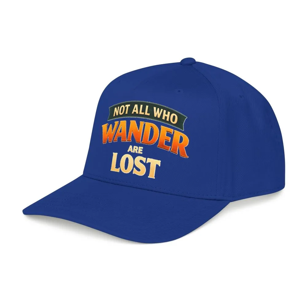 1012950943453604394_2048.jpeg Baseball Cap - "Not All Who Wander Are Lost" Design Scenic-Line