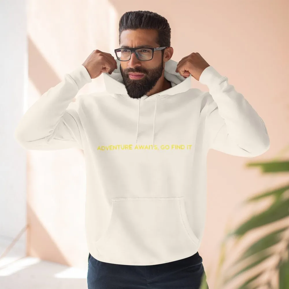 10155343819343419999_2048.jpeg Three-Panel Fleece Hoodie - "Adventure Awaits-Go Find It"" Design Sitcom-Line