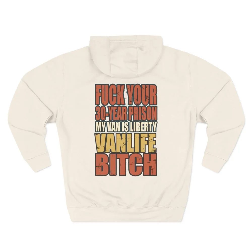 10188820723917978860_2048.jpeg Three-Panel Fleece Hoodie - "Fuck Your 30 Year" Design F**K-Line