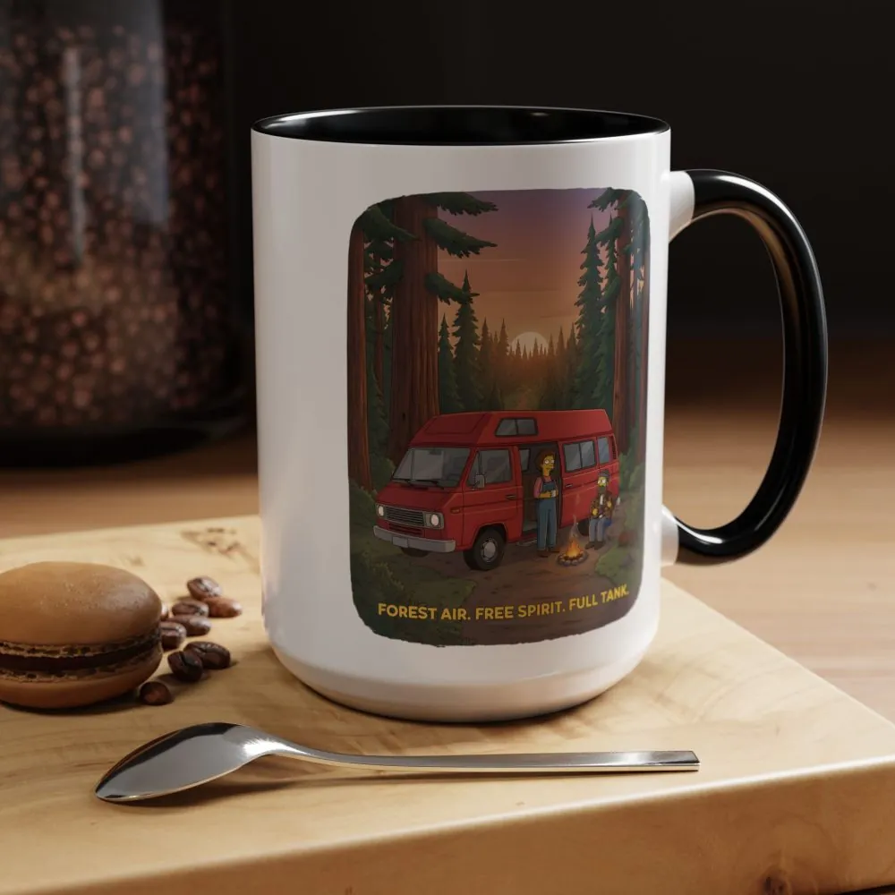 10202128067558464484_2048.jpeg Accent Coffee Mug (11, 15oz) — "Forest Air Free Spirit Full Tank" Design Sitcom-Line