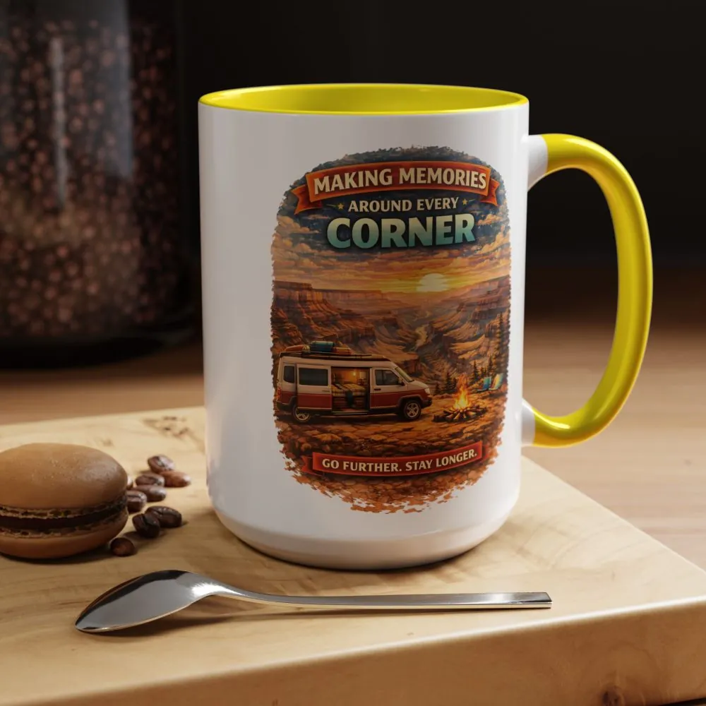 10204171313810476921_2048.jpeg Accent Coffee Mug (11, 15oz) — "Making Memories Around Every Corner" Design Scenic-Line
