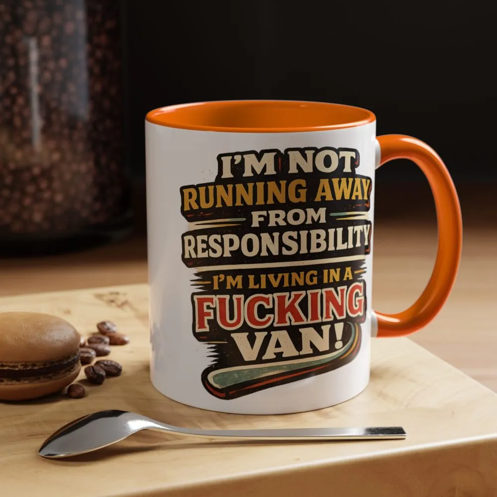 10216046194144424630_2048.jpeg Accent Coffee Mug (11, 15oz) — "I`m Not running Away" Design F**K-Line