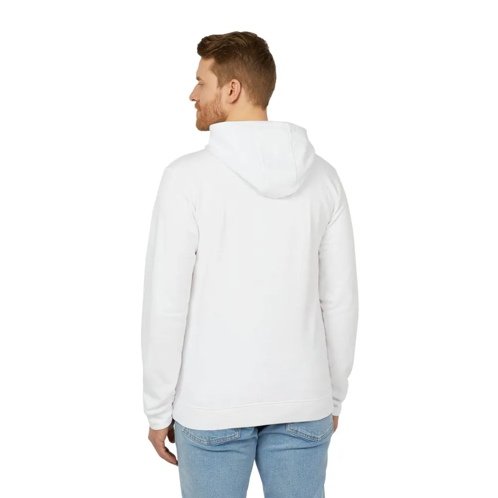 Hoodie(Adidas) — 'Adventure Awaits-Go Where You Feel Most Alive' Outdoor Travel Pullover (Only Front Printed)