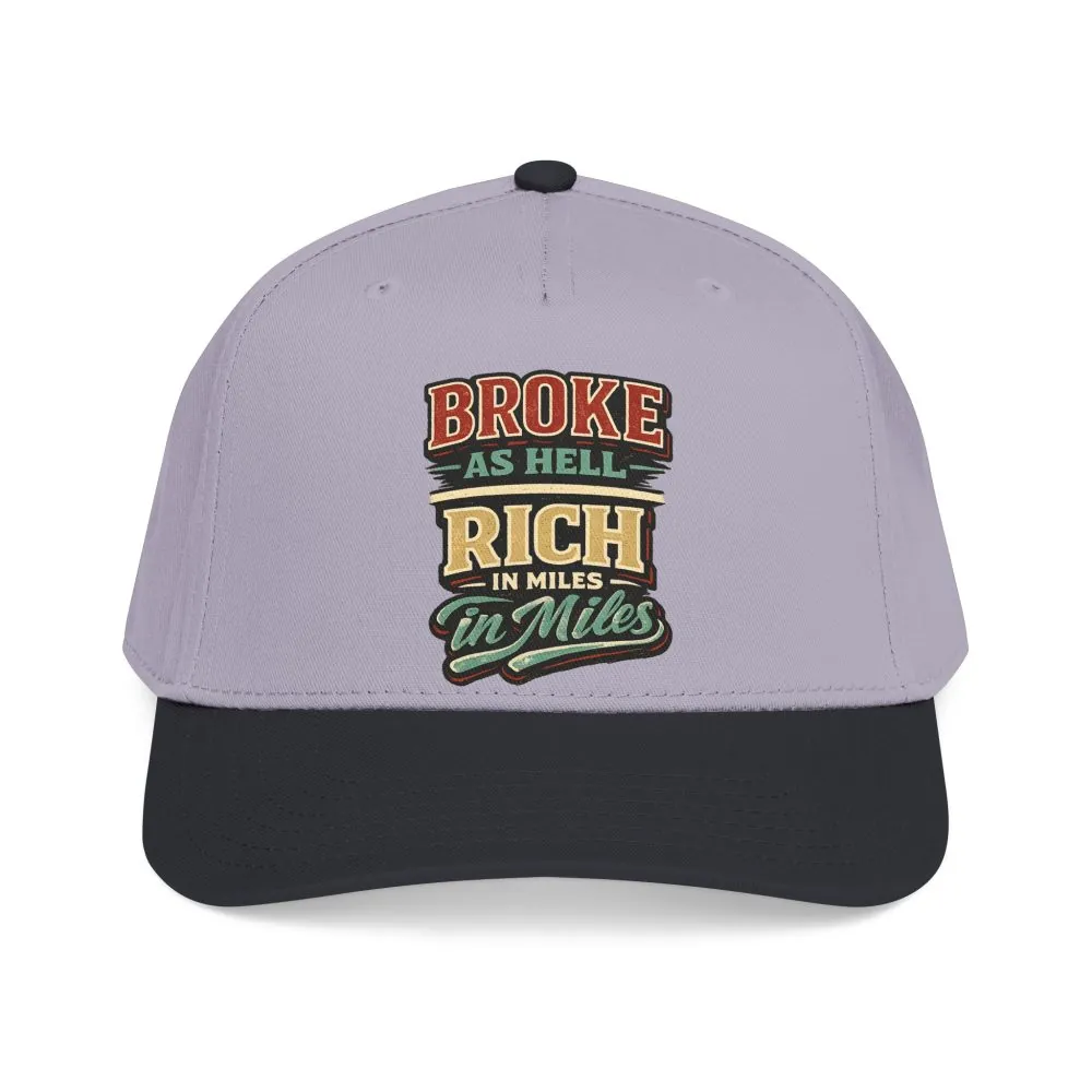 Baseball Cap - "Broke As Hell" Design F**K-Line