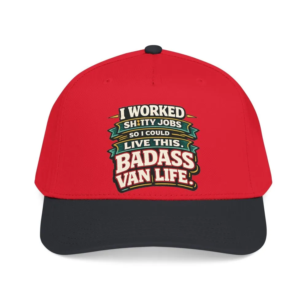 10252270462366135408_2048.jpeg Baseball Cap - "I Worked Shitty Jobs" Design F**K-Line