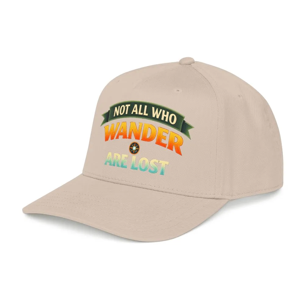 10256547777058534562_2048.jpeg Baseball Cap - "Not All Who Wander Are Lost" Design Scenic-Line