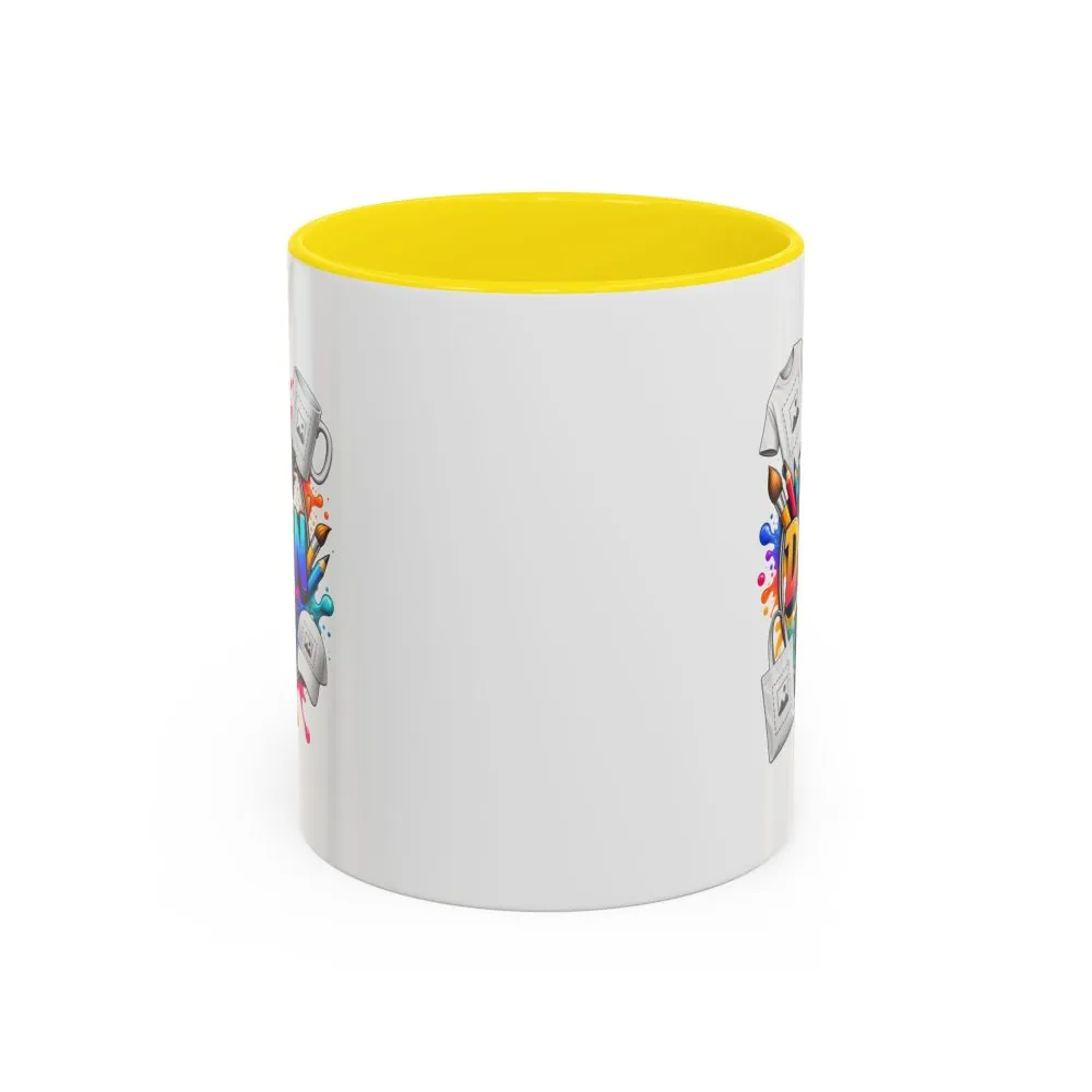 10270294272158152699_2048.jpeg Accent Coffee Mug — Colorful 'Your Design Here' Artist Print (11/15 oz)