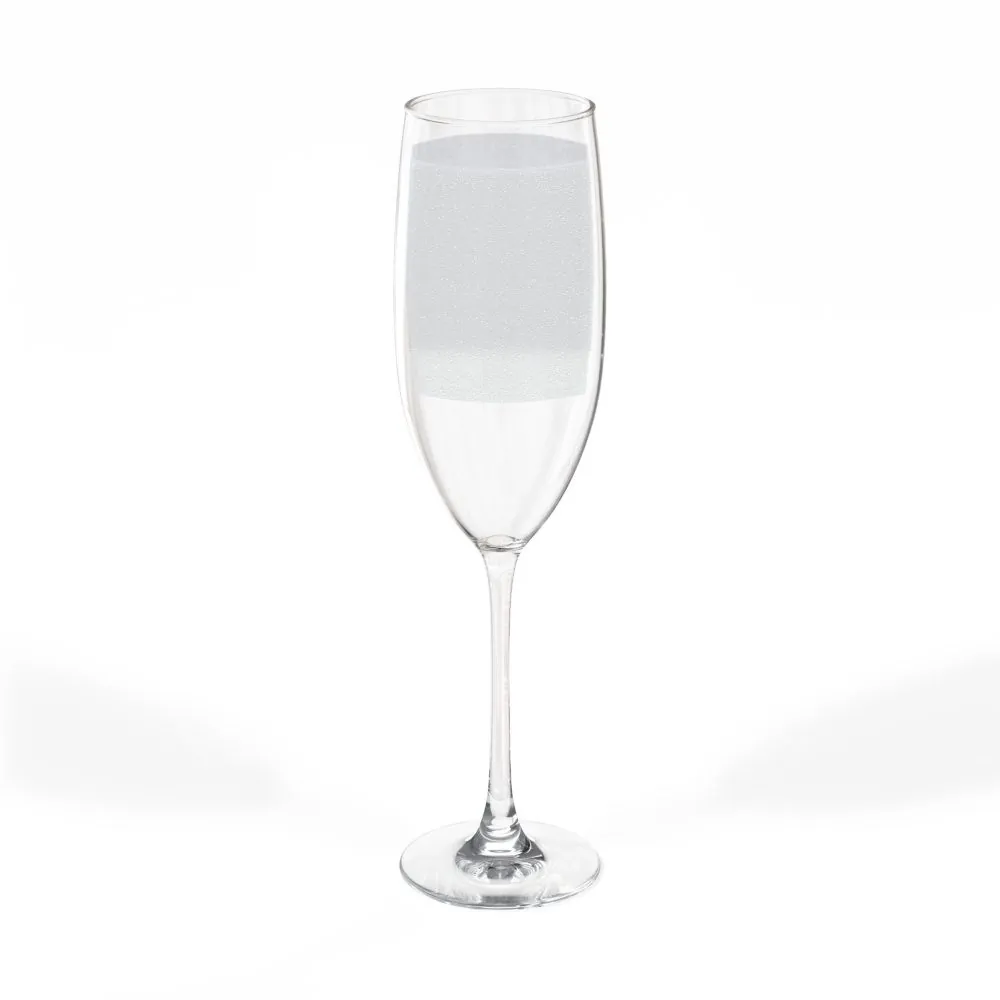Engraved 8oz Champagne Flute — "Vanlife Cheers-Holiday Gears" Personalized