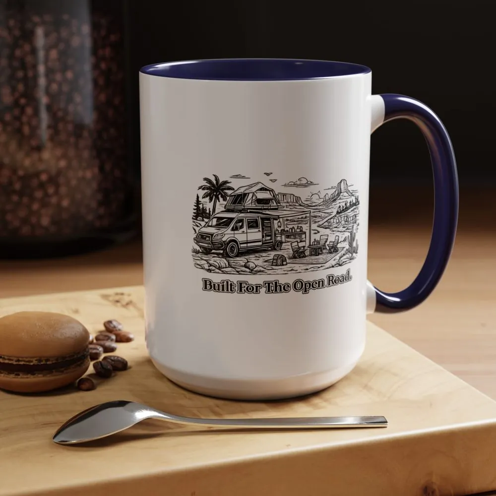 10285451269398402414_2048.jpeg Accent Coffee Mug (11, 15oz) — "Built For The Open Road" Design Minimal-Line