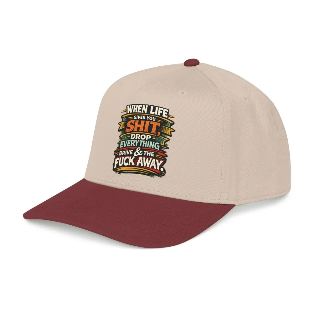 10297573129414639829_2048.jpeg Baseball Cap - "When Live Gives You Shit" Design F**K-Line