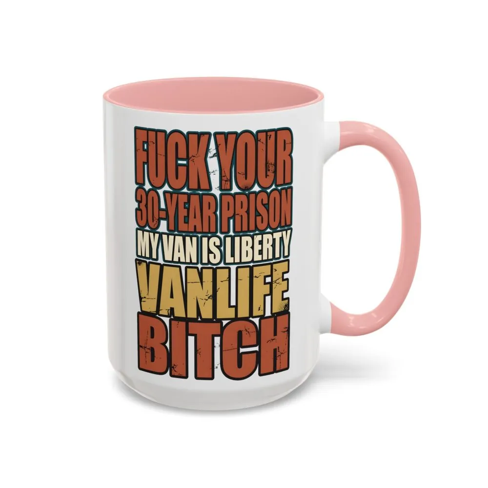 10316000303967678475_2048.jpeg Accent Coffee Mug (11, 15oz) — "Fuck Your 30 Year" Design F**K-Line