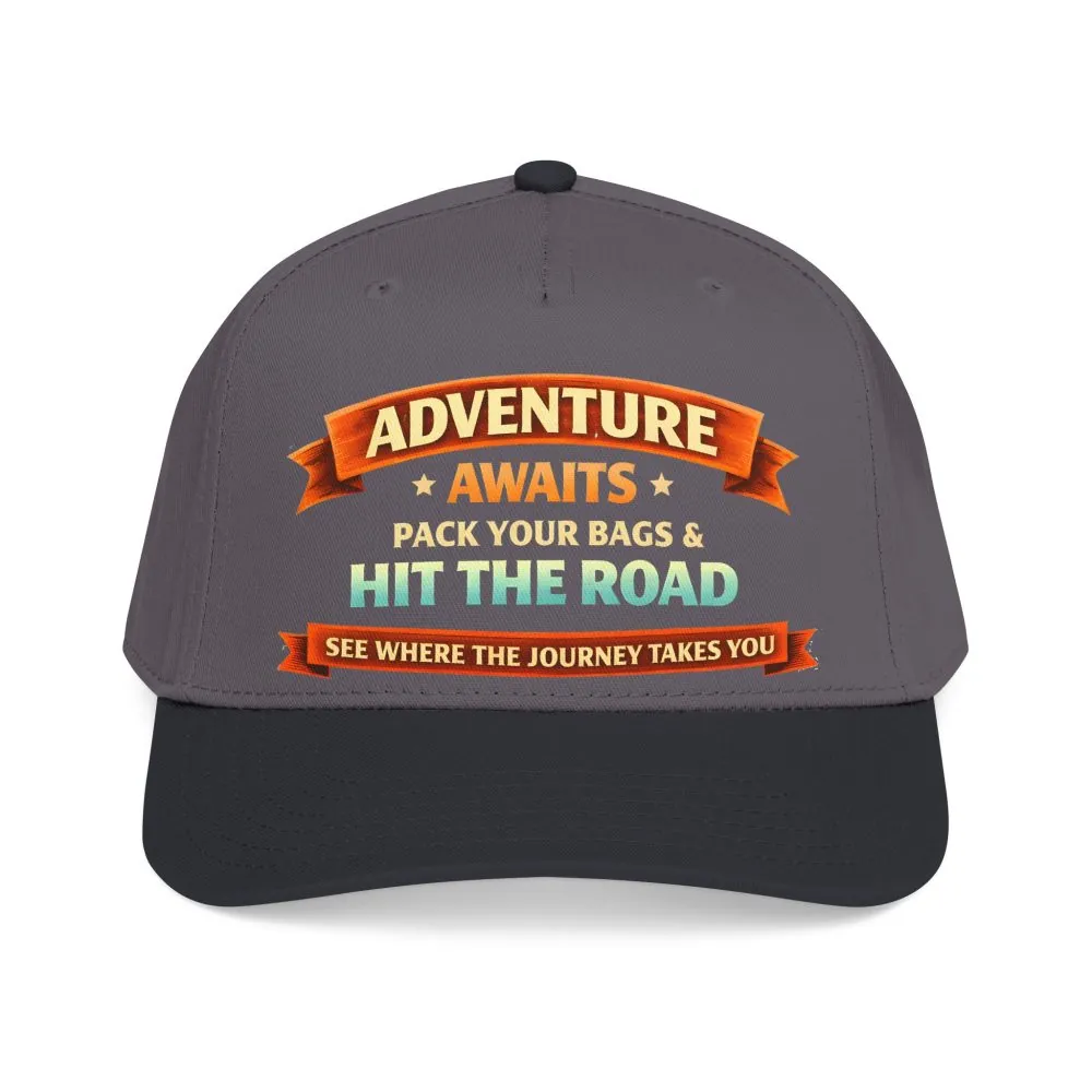 10316786368561865739_2048.jpeg Baseball Cap - "Adventure Awaits-Pack Your Bags" Design Scenic-Line