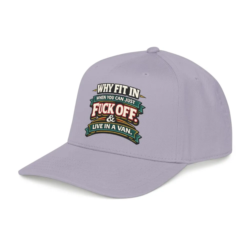 Baseball Cap - "Why Fit In" Design F**K-Line