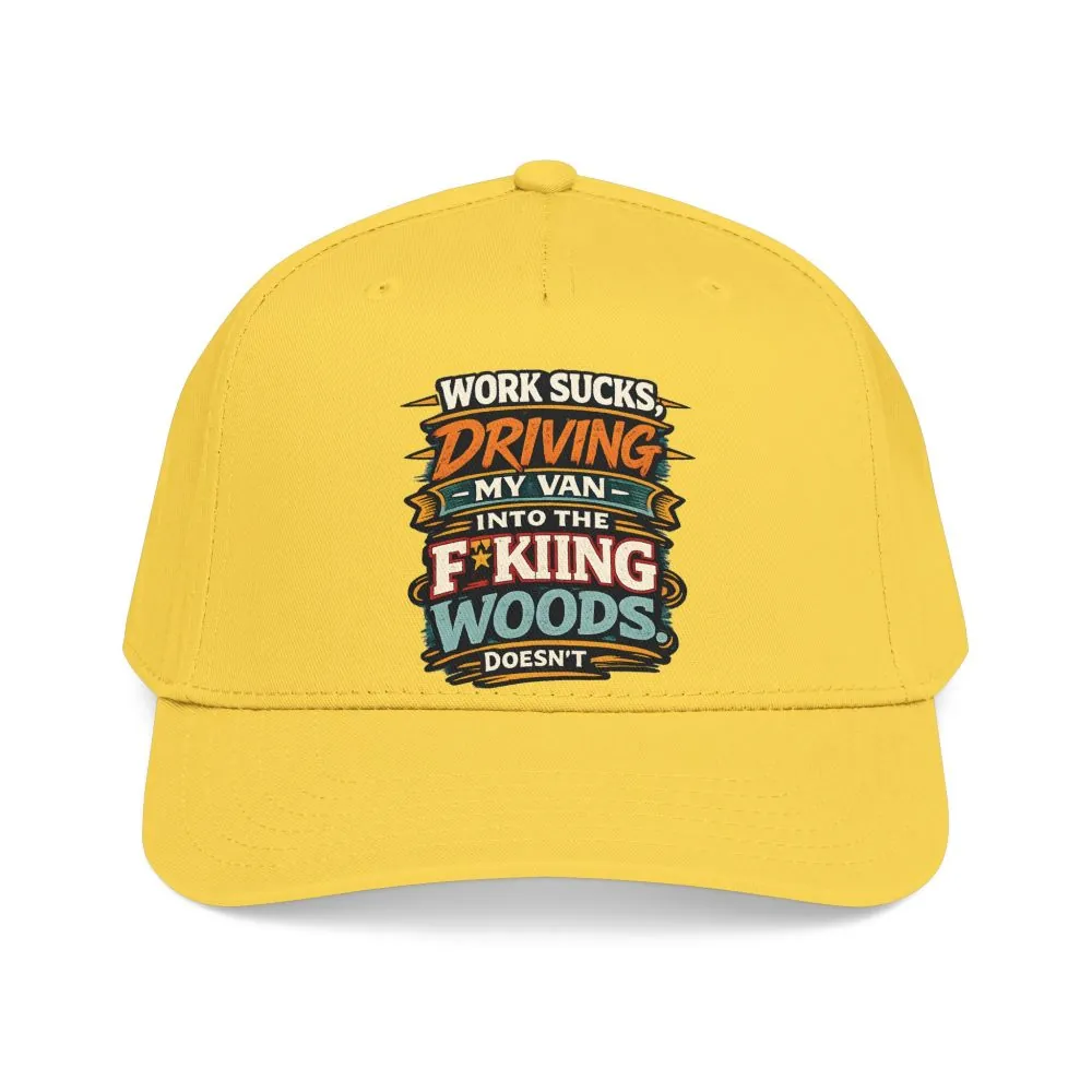 10339711192660940825_2048.jpeg Baseball Cap - "Work Sucks" Design F**K-Line